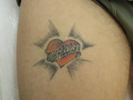 Voila le tatouage a recouvrir.....